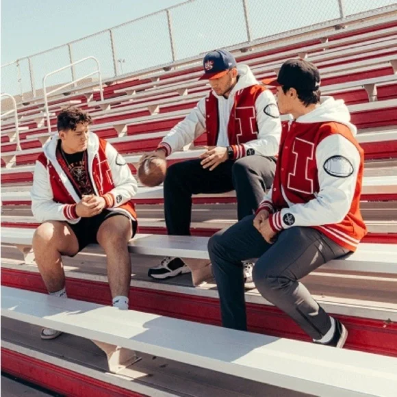 Howe Jackets Howe | Jackets & Coats | Howe Naugalite Varsity Jacket University Of ...